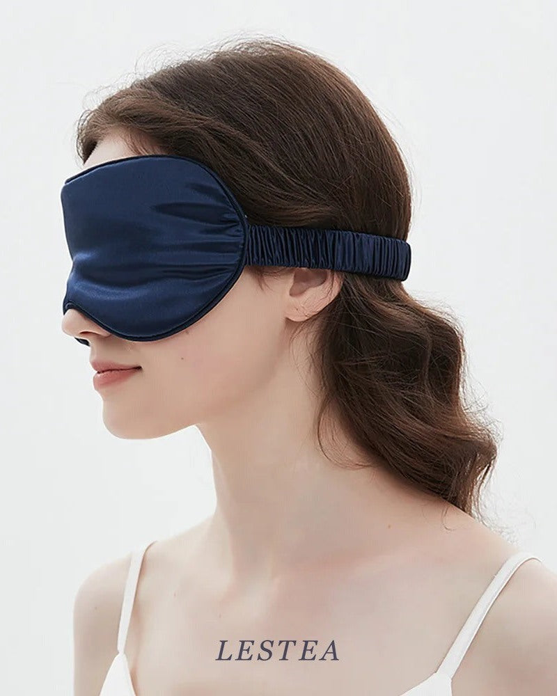 Lestea masque de sommeil en soie - nuit profonde